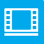 Folder Videos Library Icon 64x64 png